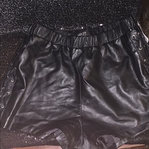 Forever 21 PlusFaux leather Plus size shorts